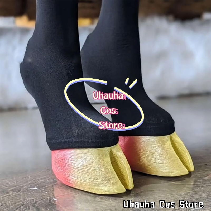 Toe Sock Split - CR6.23*Scarpe Cosplay Demone con Zoccoli Divisi,