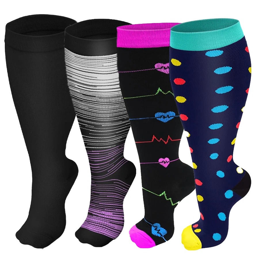 Compression Sleeve Calf - Calze a Compressione Plus Size per