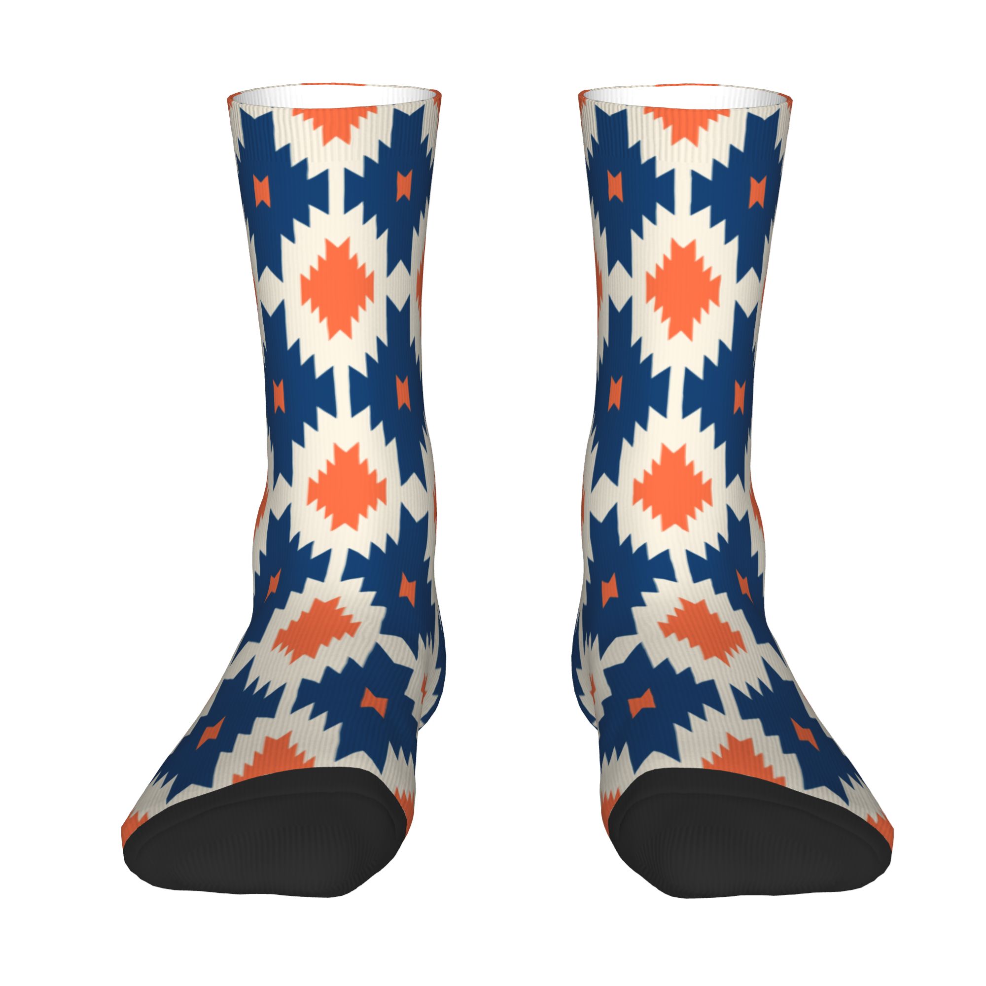 Dress Sock Men - Calzini da uomo con motivo azteco
