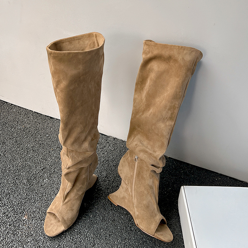 AIYKAZYSDL Strano zeppa tacco  - Boot Sock Slouchy recensione e prezzo