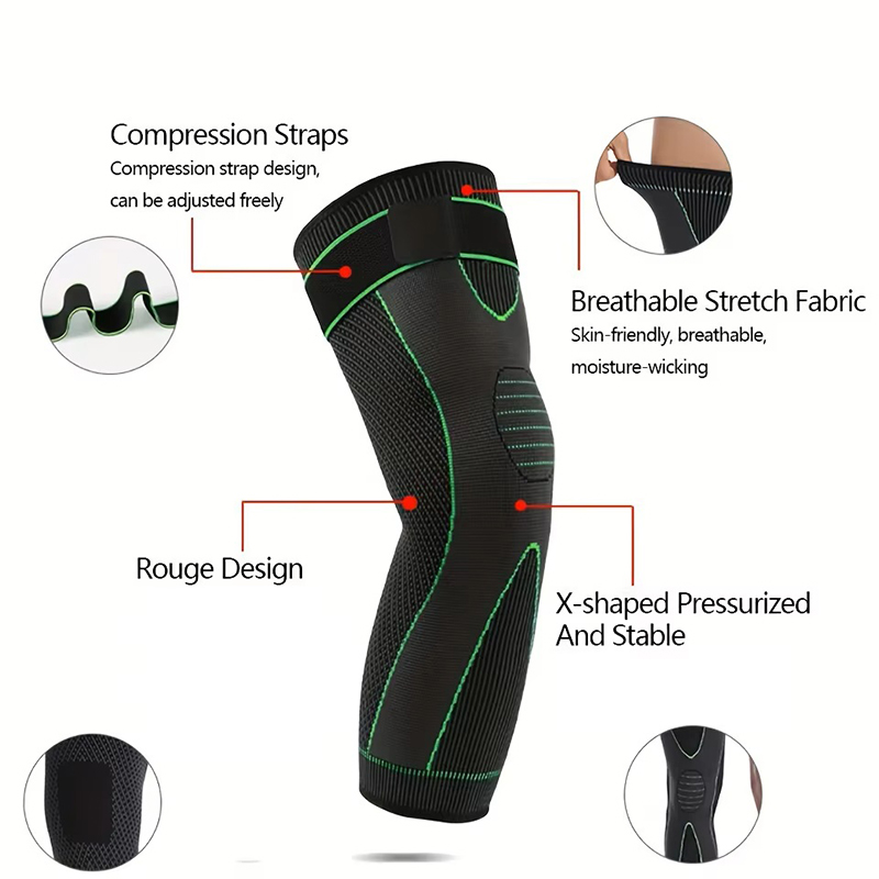 2 Pezzi di Ginocchiere a Compr - Compression Sleeve Calf recensione e prezzo
